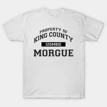 Футболка женская Peoperty Of King County Morgue Harajuku Print Kawaii футболка летняя женская футболка с коротким рукавом топ S розовый