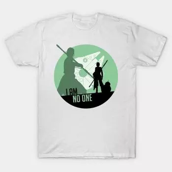 Футболка женская Rey I Am No One Harajuku Print Kawaii футболка летняя женская футболка с коротким рукавом топ футболка S розовый