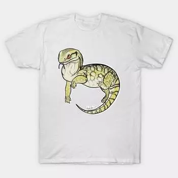 Футболка женская Savannah Monitor Harajuku Print Kawaii футболка летняя женская футболка с коротким рукавом топ футболка S розовый