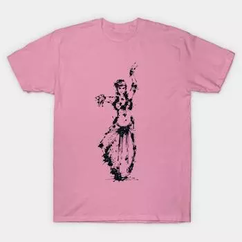 Футболка женская Splaaash Series Gipsy Queen Ink Harajuku Print Kawaii футболка летняя женская футболка с коротким рукавом топ футболка S розовый