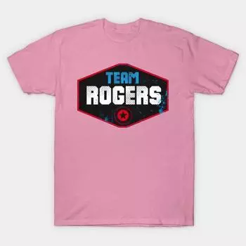 Футболка женская Team Rogers Civil War Harajuku Print Kawaii футболка летняя женская футболка с коротким рукавом топ футболка S розовый