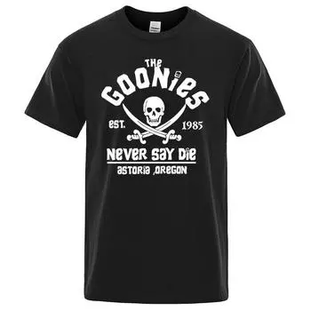 Футболки мужские и женские Oregon Pirate Flag Never Say Die Astoria Повседневная футболка с коротким рукавом Брендовые топы S