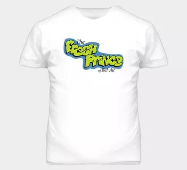 Футболки унисекс в стиле ретро Prince Of Bel Air Rose 3 Kicks S