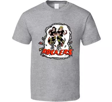 Футболки унисекс в стиле ретро The Rockers Wrestling Tag Team S