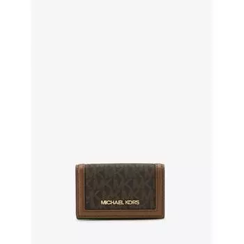 Футляр для ключей MICHAEL KORS JET SET TRAVEL МАЛЕНЬКИЙ MK SIGNATURE 35F3GTVP5B200 КОРИЧНЕВЫЙ F