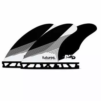 Futures Dhd Medium Honeycomb Fin One Size Black/White