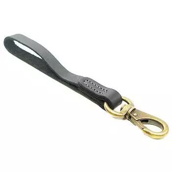 Fuxing Pet Cowhide Dog Hand Holding Rope Short Pull Medium Large Dog Step Pull Dog Leash Dog Leash Pet Supplies M/bandwidth 2cm/length 30cm Black short pull