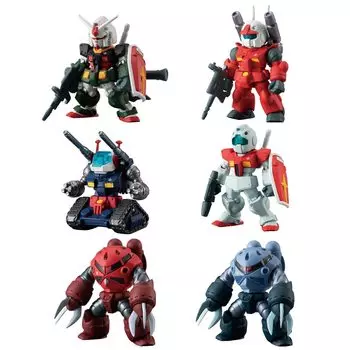 FW GUNDAM CONVERGE OPERATION JABURO Все 6 типов набора не являются коробкой из 10 предметов [Полная комплектация] (Гандам сериал) Этот продукт.