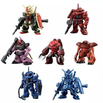 FW GUNDAM CONVERGE VISUAL SELECTION 10 шт. КОРОБКА #ФИЛЬМ (конфетная игрушка)