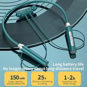 G07 TWS Беспроводная гарнитура Спортивные Bluetooth с шейным ремешком Наушники с шумоподавлением Megnetic Водонепроницаемые наушники с микрофоном Hansfree