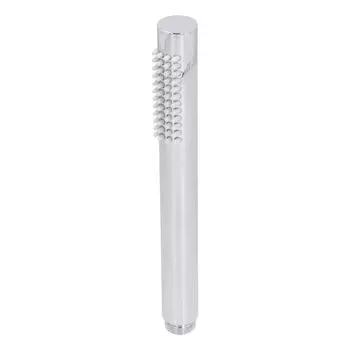 G1/2 Handheld Shower Head with Silicone Nozzle Copper Cylindrical Shower Sprayer for Bathroom Home