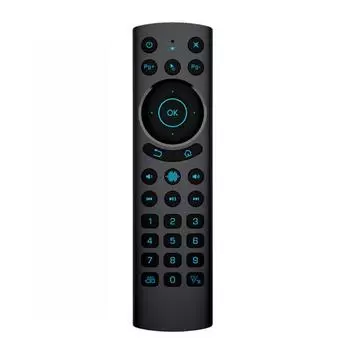 G20BTS Plus Air Mouse Gyroscope Learning 2.4g BT5.0 с подсветкой для беспроводного голосового пульта дистанционного управления для ТВ-бокса