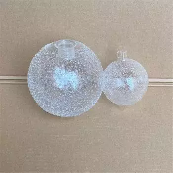 G4 G9 Globe 1cm 2cm Монтажник Открывающийся Снежинка Стеклянные Абажуры Замена для Потолочного Вентилятора Светильник Настенный Подвесной Светильник Крышка Капли Дождя