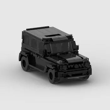 G63 Maisha Sharp Black Knight Racing Sports Car SUV Building Blocks Speed Champion Racer Garage Toy Совместимость с новыми LEGO