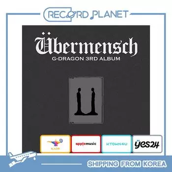 G-DRAGON - 3-Й АЛЬБОМ [bermensch] АЛЬБОМ ФОТОКАРТЫ версия. (NFC) [POB] No Benefit