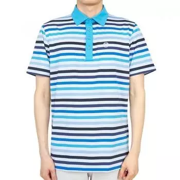 G For Golfwear Мужская футболка с коротким рукавом G4mf22k116 Iceb M