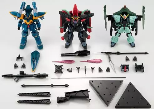 G Frame FA Mobile Suit Gundam SEED Evil 3 Набор оружия (Каламити Гандам/Рейдер Гандам/Запретный Гандам) 3-х частей