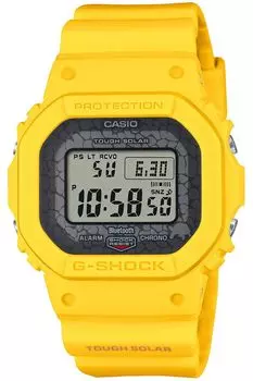 G-Shock [Casio] Watch [Charles Darwin Foundation Collaboration Model Bluetooth Equipped with Biomass Plastic GW-B5600CD-9JR Men s Yellow