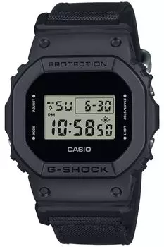 G-Shock [Casio] Watch []Utility Black Series Cordura Eco Fabric Material Cross Band DW-5600BCE-1JF Men s Black