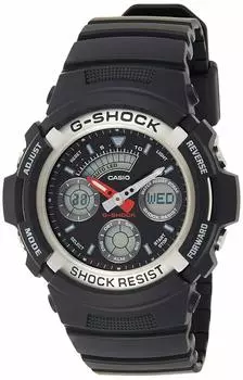 [G-Shock] G-SHOCK Casio Watch Ana-Digi AW590-1A Reimported Product [Goods]