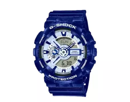 G-Shock GA110BWP-2A Синий Один размер, GA110BWP-2A