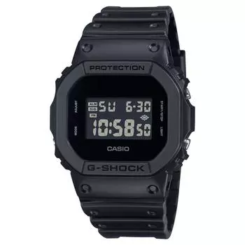 [CASIO] G-SHOCK ORIGIN Solid Colors CASIO Digital Мужские часы All Black DW-5600UBB-1 Overseas Модель