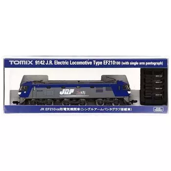 Габарит TOMIX N EF210-100 Транспортное средство, оснащенное одноплечим пантографом, модель 9142, железнодорожный электровоз