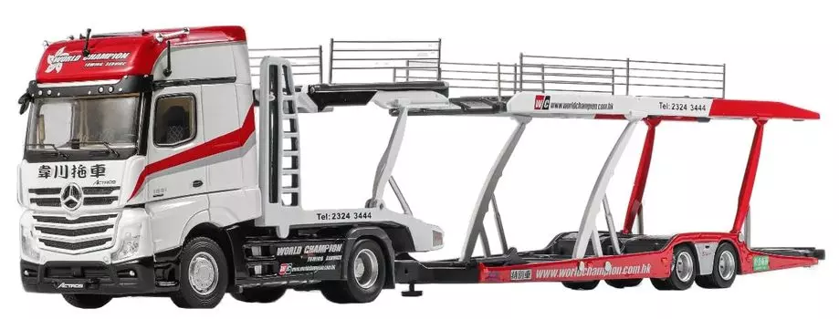 Gaincorp Products Набор фигурок Wei Chuan Benz Trailer, готовый продукт 1/64 + KS-069-413
