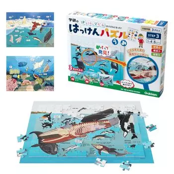 Gakken Hakken Puzzle Jigsaw 3 Umi лет и 83538 STEP3 Puzzle, детали, (3 больше)