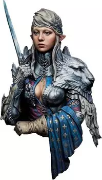 Galapagos Miniatures Arai Cathedral Knight of Redemption Bust Resin Kit 1/10 GP-B010