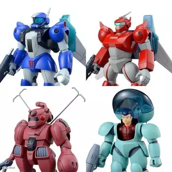 Galaxy Drifting Vifam Set 2 Plastic Model 2635621 Color-coded