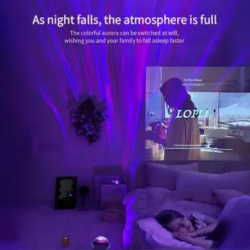 Galaxy Star Led Projector 7 Modes Night Light for Bedroom Remote Control for Room Decor Christmas Camping Lights Bedroom