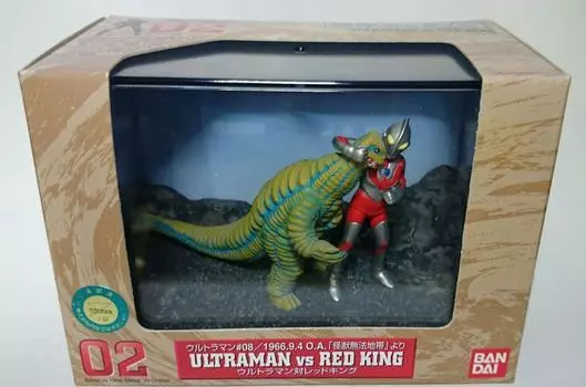 Галерея Ультра Сцены Ultraman Vs. Набор фигурок Red King