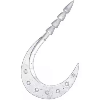 Галстук Daiwa DAIWA Thai Lava Red Worm Tamagami Turbo, одинарный вьющийся, 3,6 цвета, различные цвета Keimura Clear