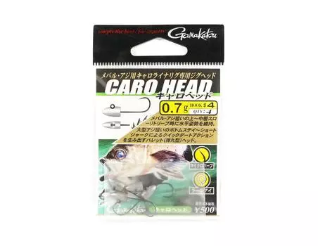 Gamakatsu 67578 Джиг-головка Caro Head Worm Hook 0,7 грамма Размер 4 (0793)