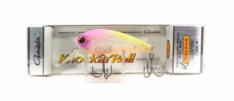 Gamakatsu Shad Knockin Roll 60 мм 14 г Кристаллическая конфетная корона 19173 SR-60 #17