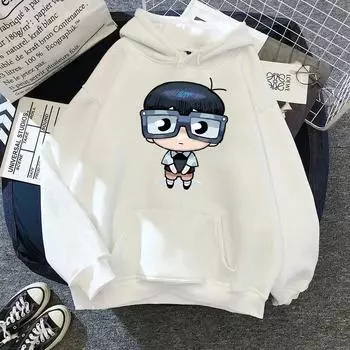 Game Pixel Hoodie Y2k Одежда Женская одежда Длинный рукав Толстовка Женские толстовки Y2k Hoodies Одежда Аниме Женская толстовка S