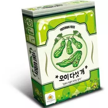 Gameology Five Cucumbers Board Game, популярная корейская игра