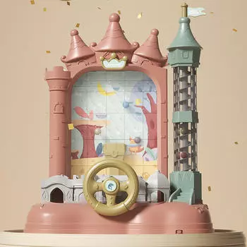 Games Toy for Kids, Lighted Musical Ball er Machine, Indoor pink with legs