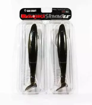 Gan Craft Мягкая Приманка Bariki Shad 6,8 дюйма 02 (4067)