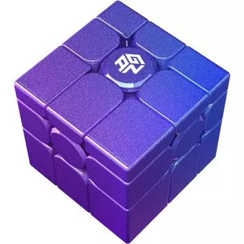 GAN Mirror M UV Coated Mirror M 3x3x3 GAN CUBE Mirror Cube M Purple UV Official Magnet Mirror Mirror M Gun Cube 3x3x3 Magnet Easy to Rotate Magic Cube