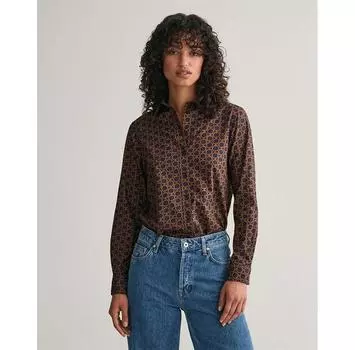 Gant Reg Geometric Cot Voile рубашка с длинным рукавом 36