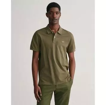 Gant Reg Shield поло с короткими рукавами L