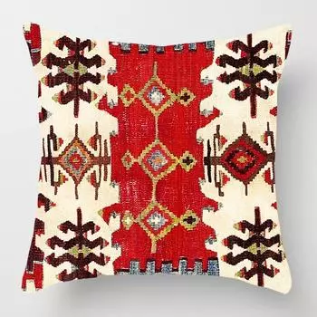 Garden Pattern Exotic Cushion Cover Pillow Case Furniture Bench Decoration Home Beige