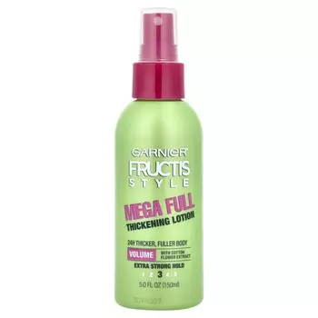 Garnier, Fructis Style, Mega Full, лосьон для увеличения объема, 5 жидких унций (145 мл)