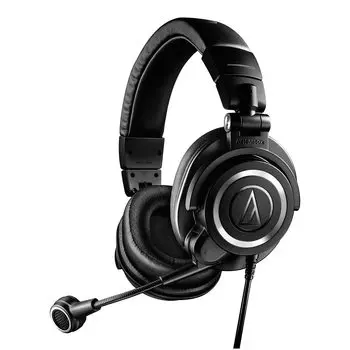 Гарнитура Audio Technica ATH-M50xSTS-USB Проводная USB-стример Создатель контента Игра Распространение в прямом эфире Подкаст Windows MAC PS4 PS5 [] Черный