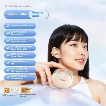 Гарнитура Bluetooth не в ухе, висящая на ухе, беговая спортивная мобильная телефонная гарнитура, длительная носка не вызывает боли, симпатичная беспроводная гарнитура