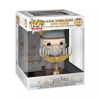 Гарри Поттер и узник Азкабана Дамблдор Подиум Фигурка Дамблдора Funko Deluxe Гарри Поттер узник Азкабана Funko с Podium POP!