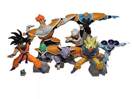 Gashapon HG Dragon Ball Z15 Battle of Planet Namek Special Edition Все 7 типов наборов