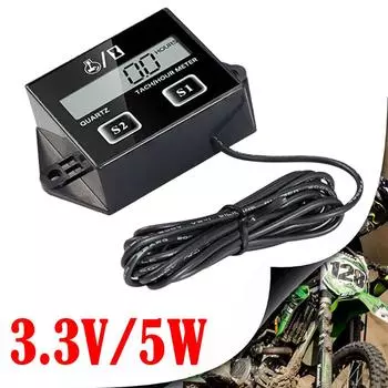 Gasoline Engine Tachometer Motorcycle Speed Timer Beach Motorboat Mower Universal Bike Lawn Version G1e5